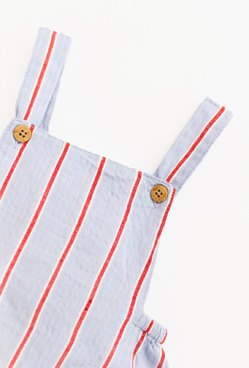 Ogrodniczki dla chłopca - rampers