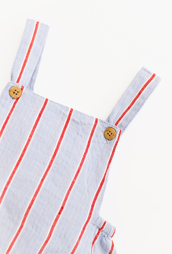 Ogrodniczki dla chłopca - rampers