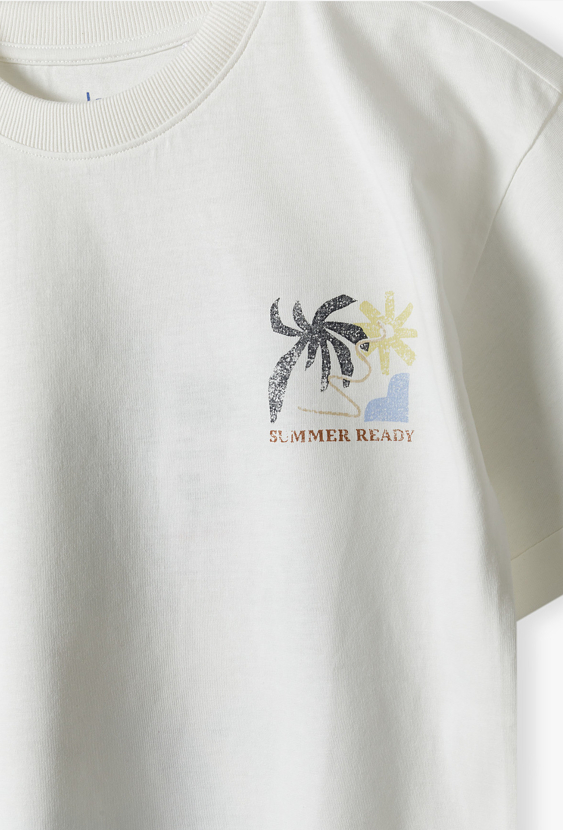 T-shirt chłopięcy „Summer Ready”