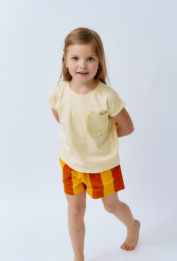 Koszulka dziewczęca z kieszonką