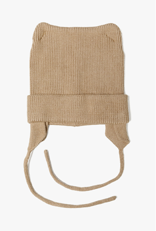 Zimowa czapka niemowlęca z wiązaniem