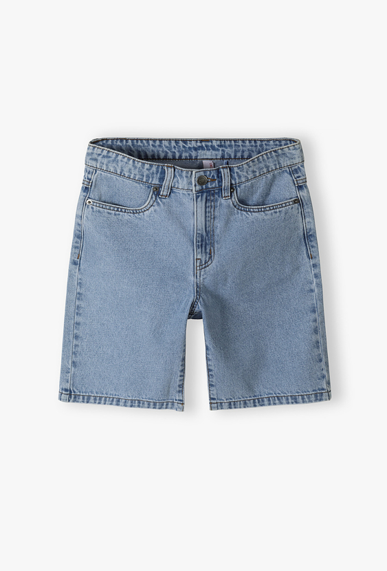 Klasyczne bermudy jeansowe dla chłopca