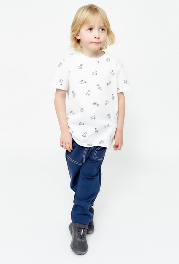 Spodnie dresowe z przeszyciami