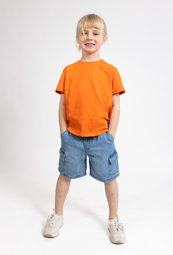 Szorty jeansowe cargo dla chłopca