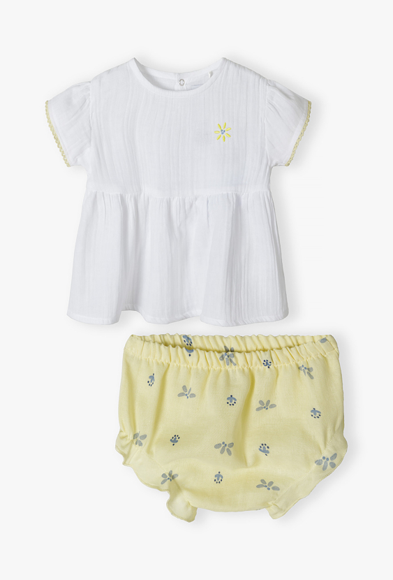 Komplet niemowlęcy dla dziewczynki