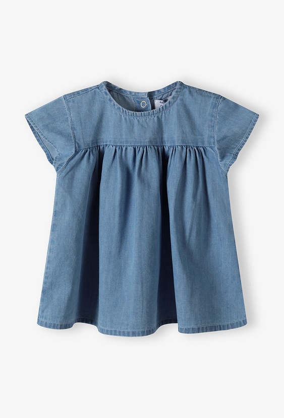 Luźna koszulowa bluzka dla niemowlaka - niebieska - 5.10.15.