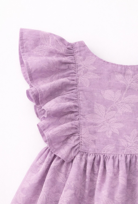 Sukienka dziewczęca w kwiaty