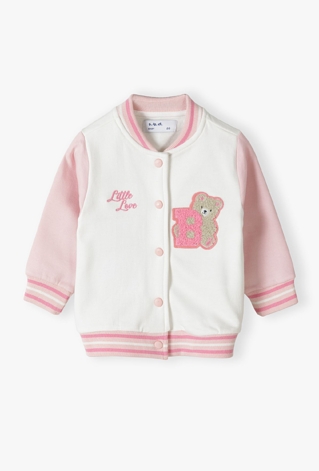 Bluza niemowlęca z misiem - bomberka - 5.10.15.