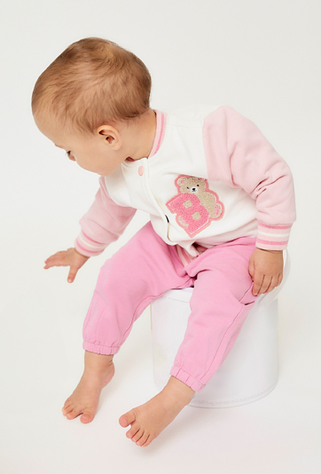 Bluza niemowlęca z misiem - bomberka - 5.10.15.