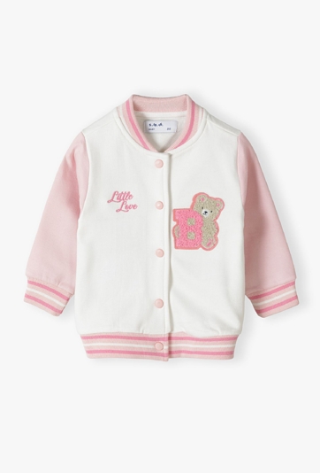 Bluza niemowlęca z misiem - bomberka - 5.10.15.