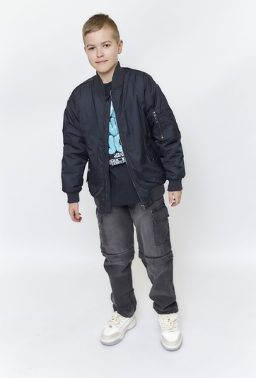 Kurtka chłopięca przejściowa - bomberka