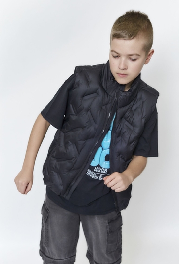 Bezrękawnik pikowany dla chłopca