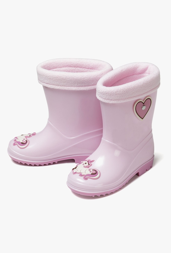 Różowe kalosze dla małej dziewczynki - 5.10.15.