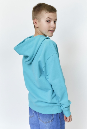 Nierozpinana bluza chłopięca z kapturem