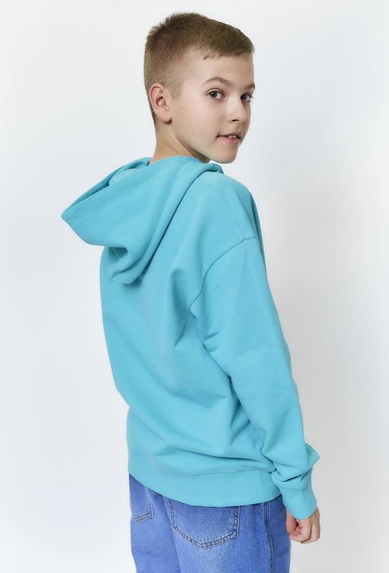 Nierozpinana bluza chłopięca z kapturem