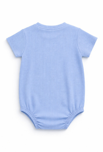 Body niemowlęce z krótkim rękawem w prążek „Little Elephant”