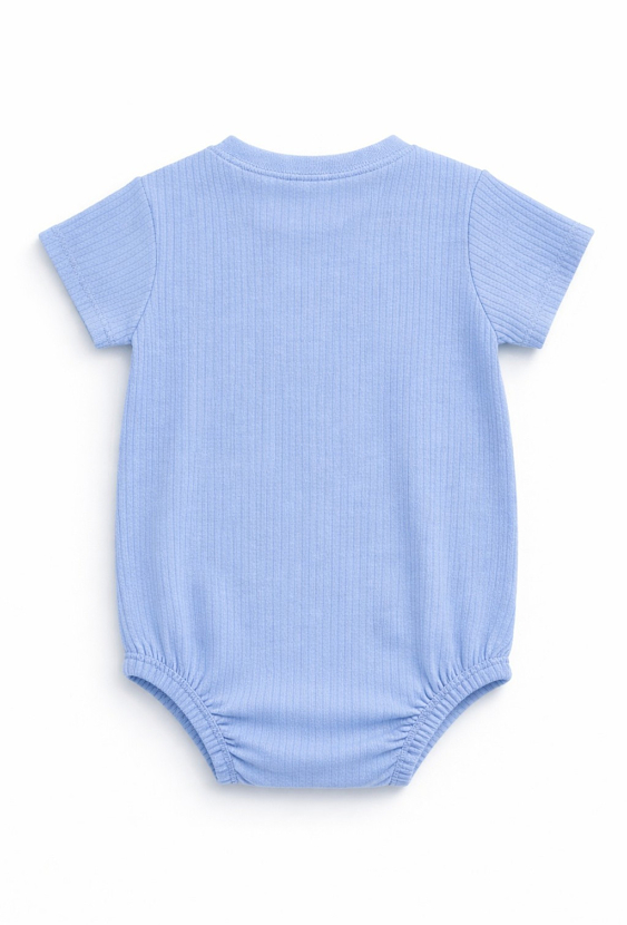 Body niemowlęce z krótkim rękawem w prążek „Little Elephant”