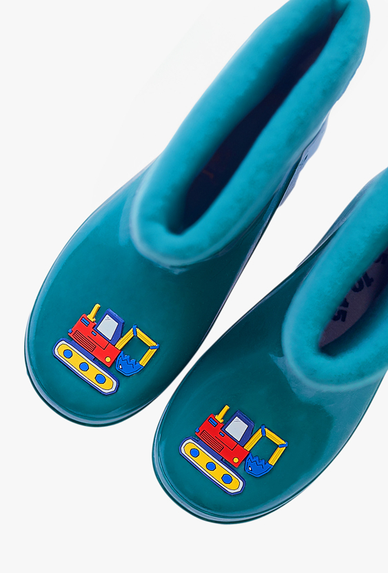 Kalosze dla małego chłopca