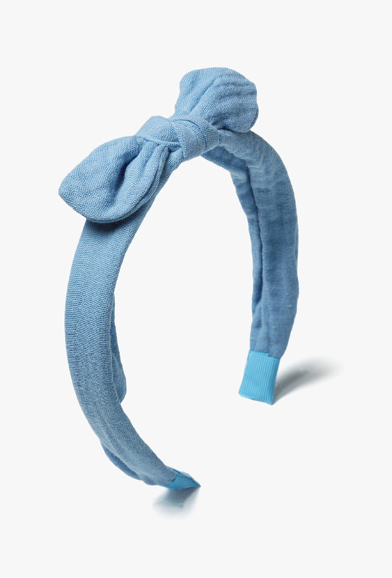 Opaska dziewczęca z kokardą