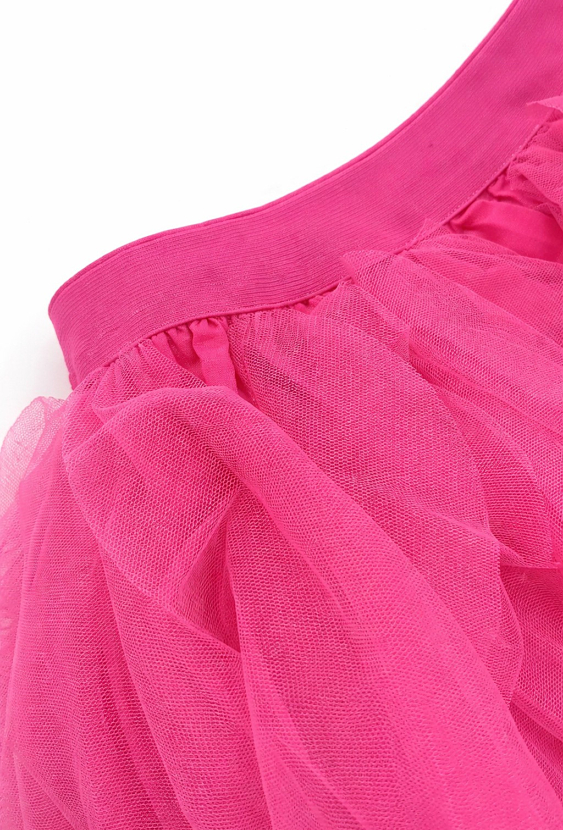 Spódnica tiulowa dla dziewczynki – falbanki