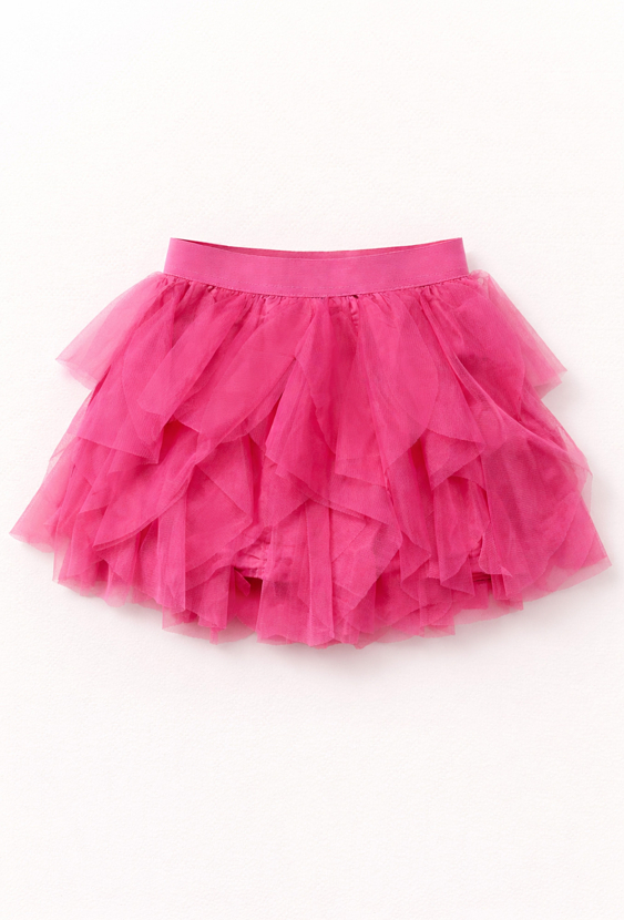Spódnica tiulowa dla dziewczynki – falbanki