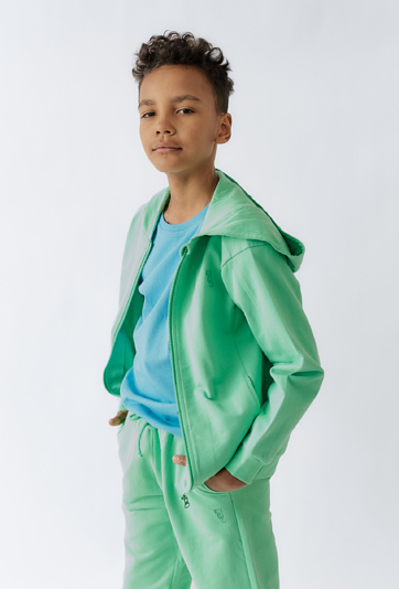 Bluza rozpinana z kapturem