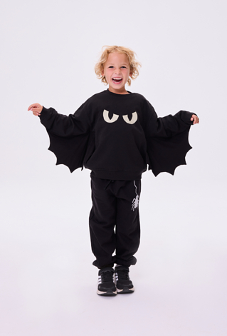 Bluza chłopięca z peleryną nietoperza Halloween