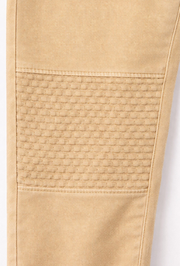 Spodnie dresowe chłopięce z panelami na kolanach