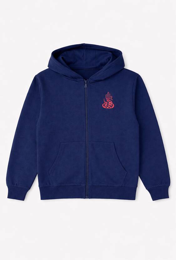 Bluza rozpinana z kapturem dla chłopca