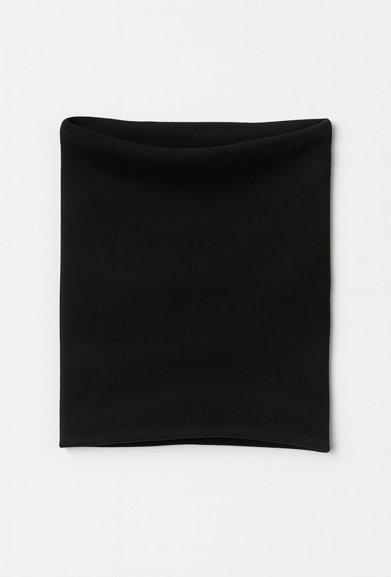 Cienki komin chłopięcy z dzianiny