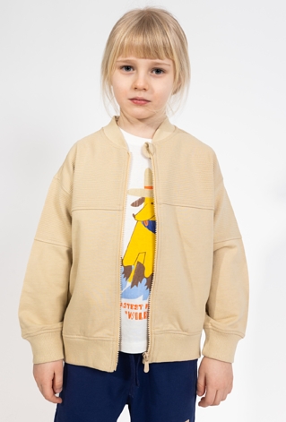 Bluza rozpinana ze stójką dla chłopca