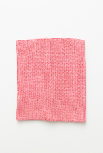 Różowy komin dziecięcy z wiskozą