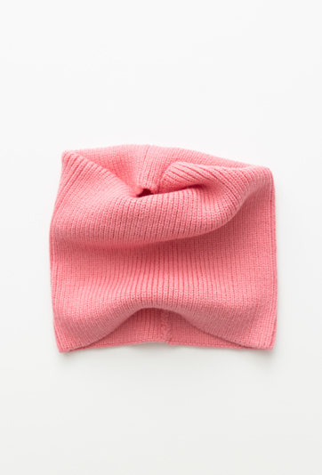 Różowy komin dziecięcy z wiskozą