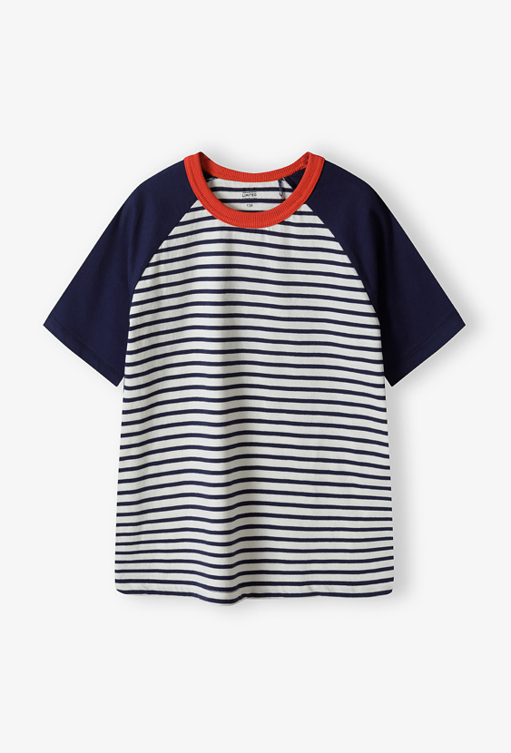 Chłopięcy T-shirt w paski