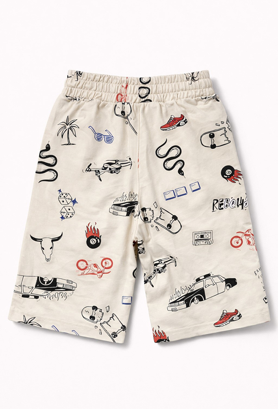 Szorty dzianinowe chłopięce