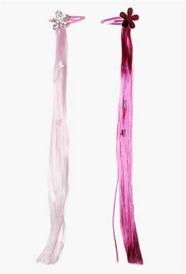 Zestaw spinek do włosów z ozdobnymi pasmami i gwiazdkami