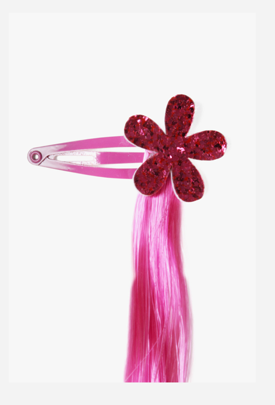 Zestaw spinek do włosów z ozdobnymi pasmami i gwiazdkami