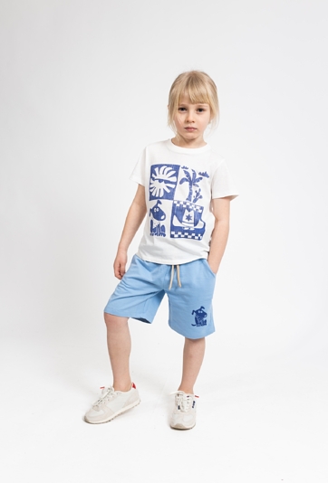 Szorty dresowe dla chłopca z pieskiem