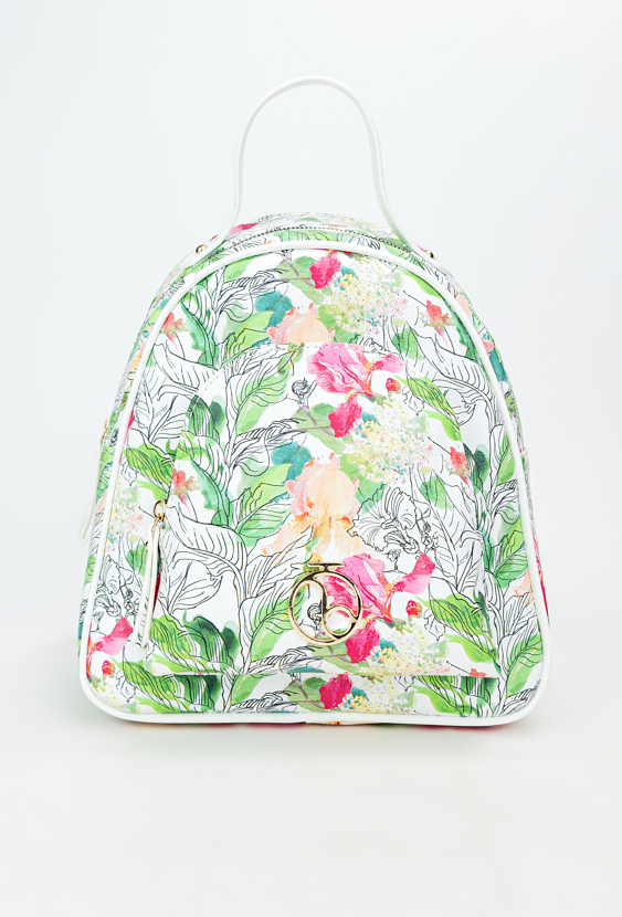 Plecak z wiosennym wzorem