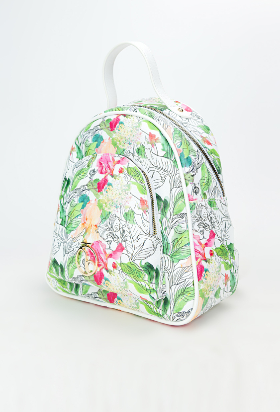 Plecak z wiosennym wzorem