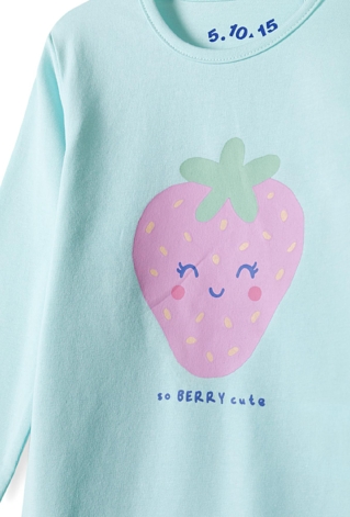 Body niemowlęce z długim rękawem „So Berry Cute”