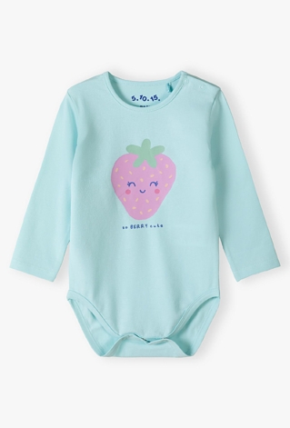 Body niemowlęce z długim rękawem „So Berry Cute”