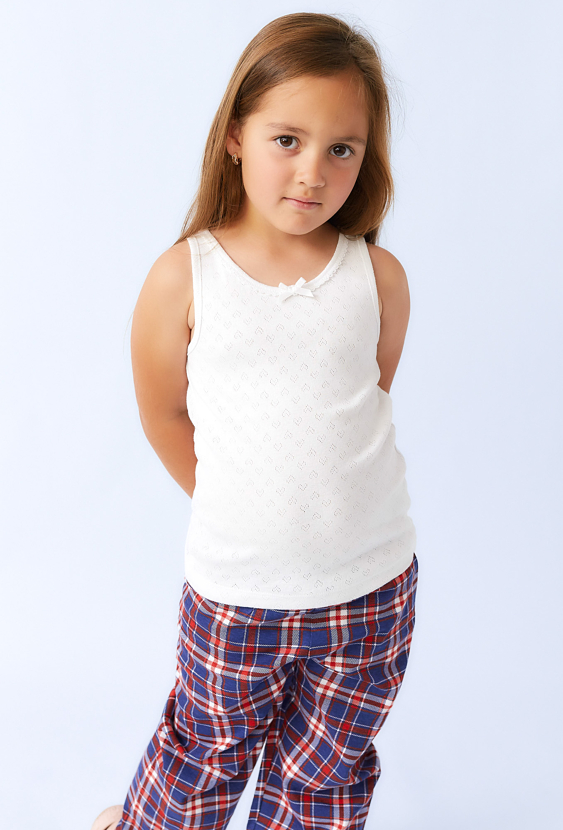 Dziewczęca podkoszulka bez rękawów