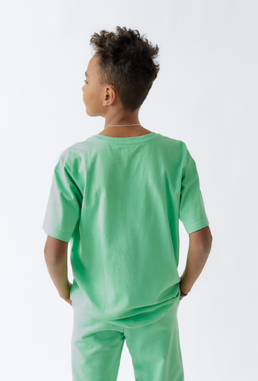 T-shirt chłopięcy z haftem