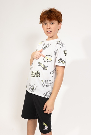 Chłopięca koszulka z nadrukiem
