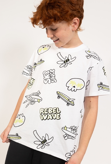 Chłopięca koszulka z nadrukiem