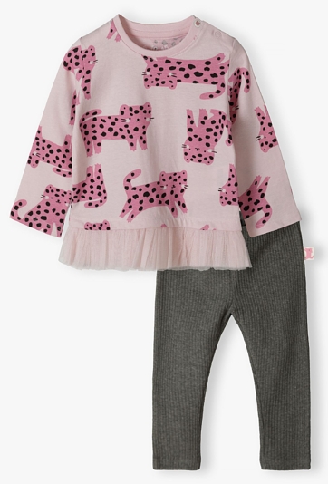 Komplet spodenki i bluzka dla dziewczynki - 5.10.15.