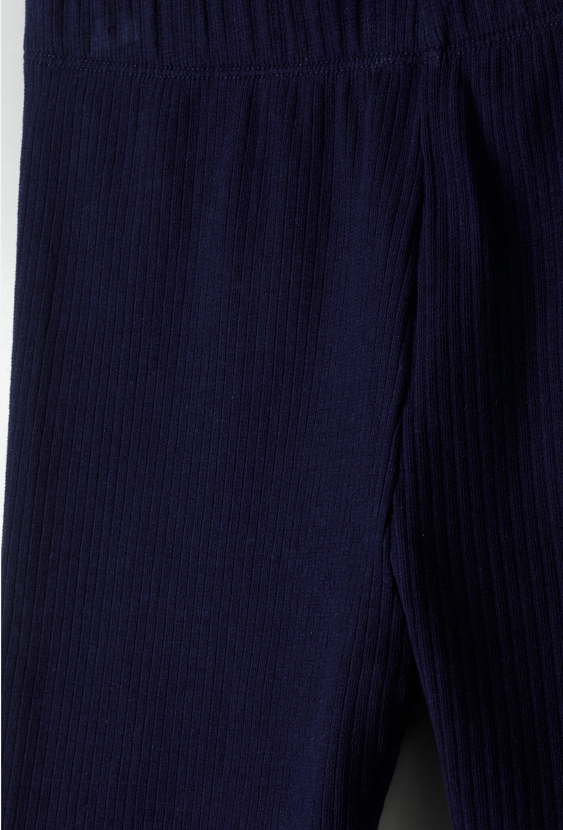 Legginsy dziewczęce – prążkowane getry 1/2