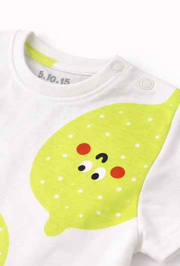 Koszulka niemowlęca w cytrynki