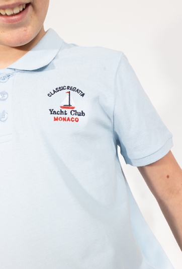 Chłopięca koszulka polo z haftem